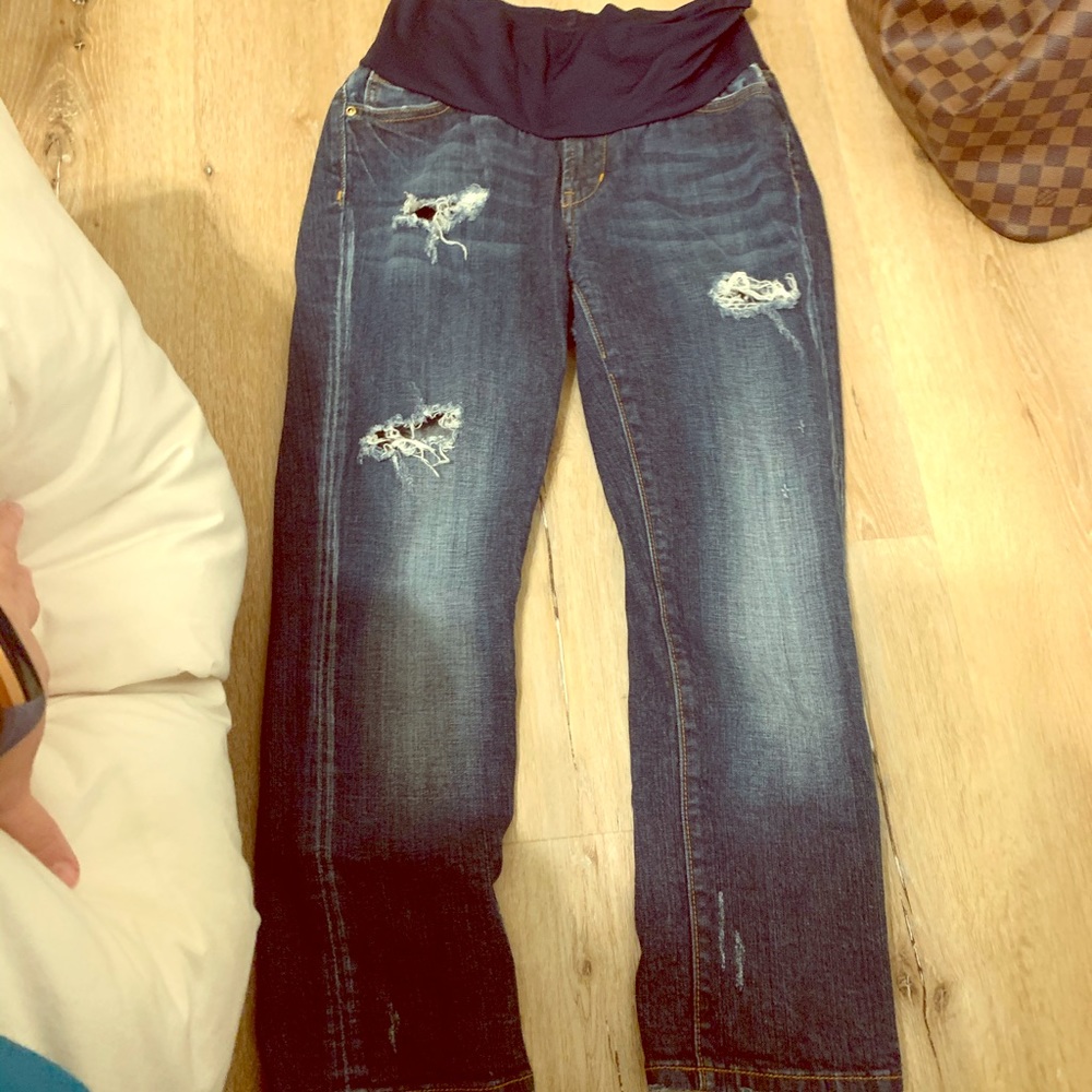 Pea in a pod maternity jeans size 30